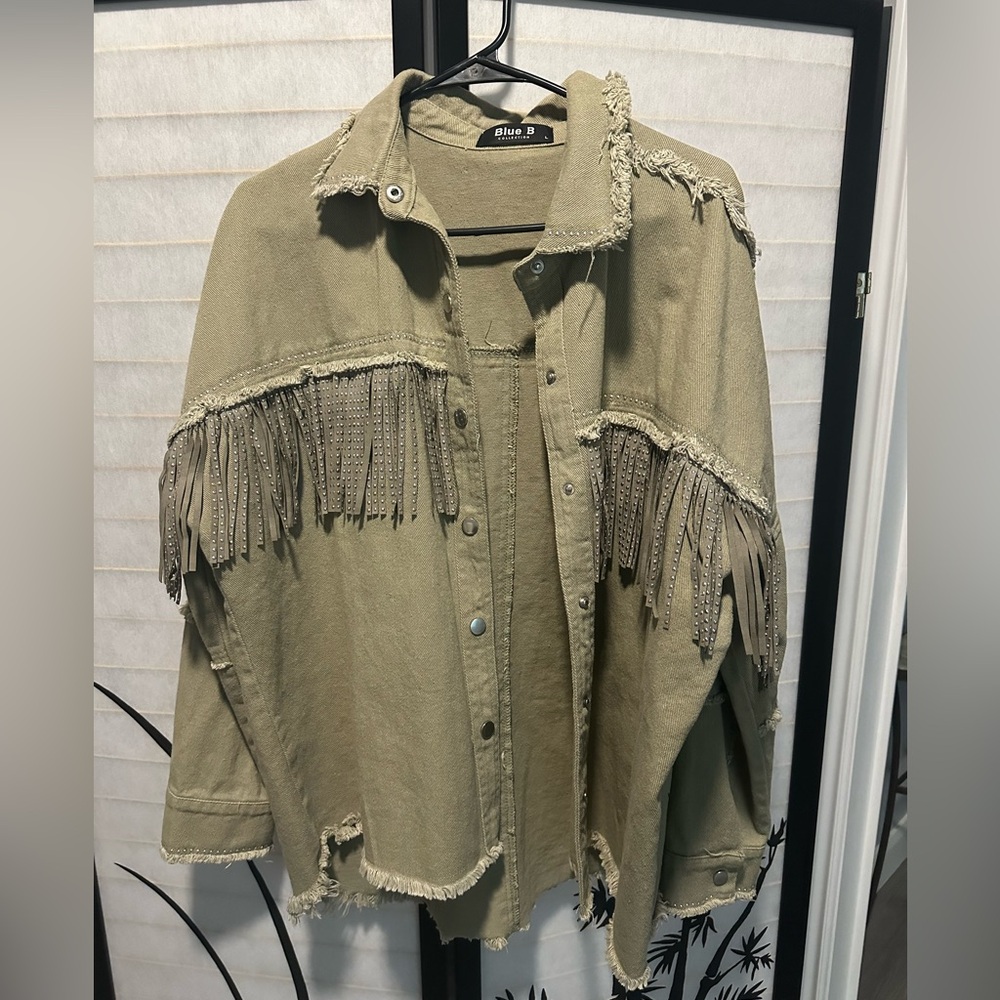 Fringe jacket
